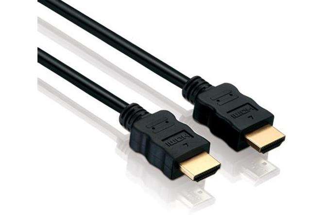 HDMI High Speed cable, type A, St/St, 0.5m 