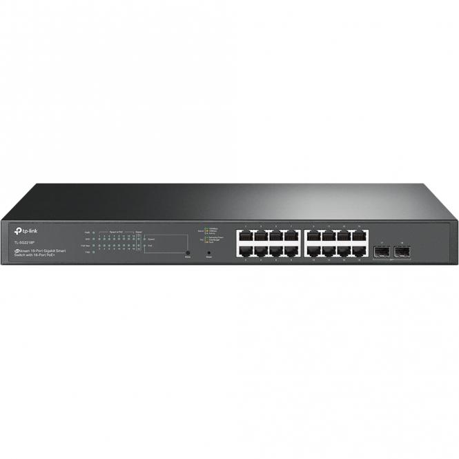 TP-Link TL-SG2218P Netzwerk-Switch L2/L2+ Gigabit Ethernet (10/100/1000) Power over Ethernet (PoE) 1U Schwarz 