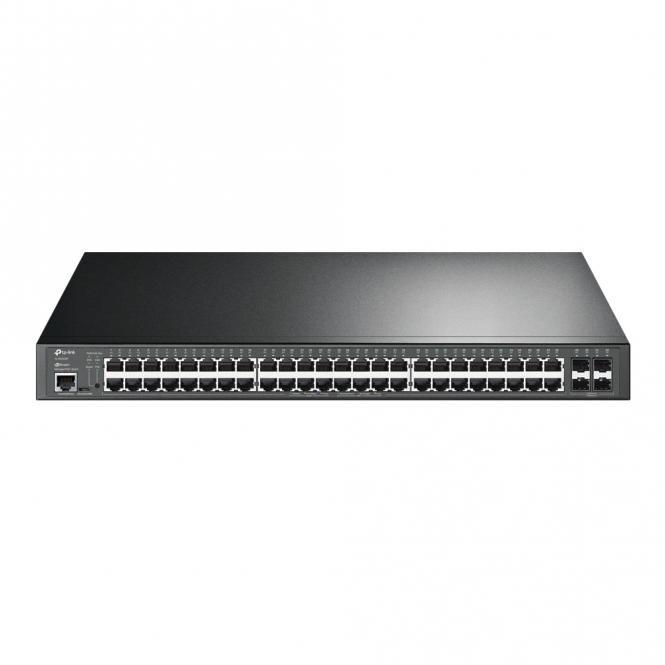 TP-Link TL-SG3452P Netzwerk-Switch Managed L2/L3 Gigabit Ethernet (10/100/1000) Power over Ethernet (PoE) 1U Schwarz 