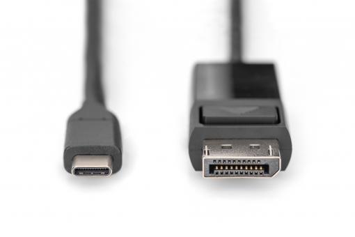 DIGITUS by ASSMANN Shop  USB Type-C <=> DisplayPort Bi-Directional Adapter  Cable