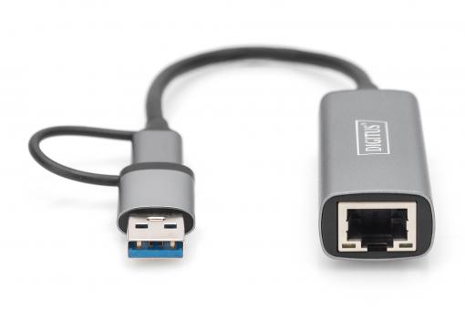 DIGITUS Adaptateur USB 2.0 WiFi 300 Mbpsc noir