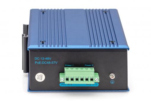 Negozio DIGITUS B2B  Switch Gigabit Ethernet PoE a 4+2 porte industriale