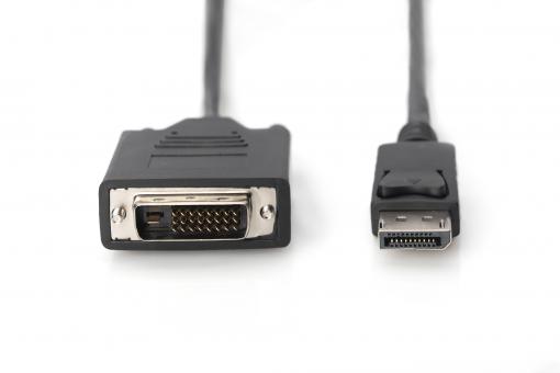 DIGITUS ASSMANN DVI-D Verlaengerungskabel Stecker/Buchse 24+1 2xgeschrimt Full HD Dual Link 2560x1600 bei 60Hz AWG28 10m Bulk schwarz