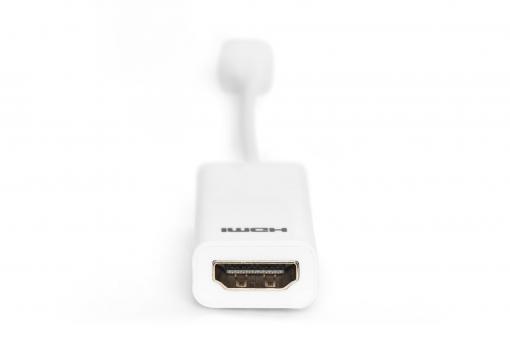 Adaptateur DisplayPort, HDMI Digitus AK-340408-001-S [1x port Display mâle  => 1x HDMI femelle] 0.15 m noir - Cdiscount Informatique