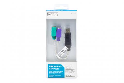 Digitus USB to PS/2 Adapter