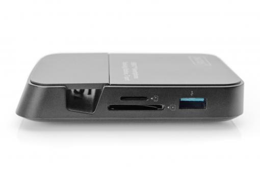 DIGITUS B2B Shop  Station d'accueil USB-C™ à 11 ports avec