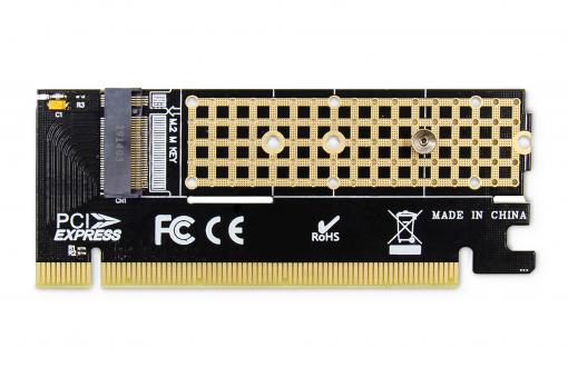 Achetez PCI-E 3.0 X16 U.2 SFF8639 Carte D'extension du Lecteur de Semi-état  2,5 Pouces Carte de Conversion SSD Nvme de Chine
