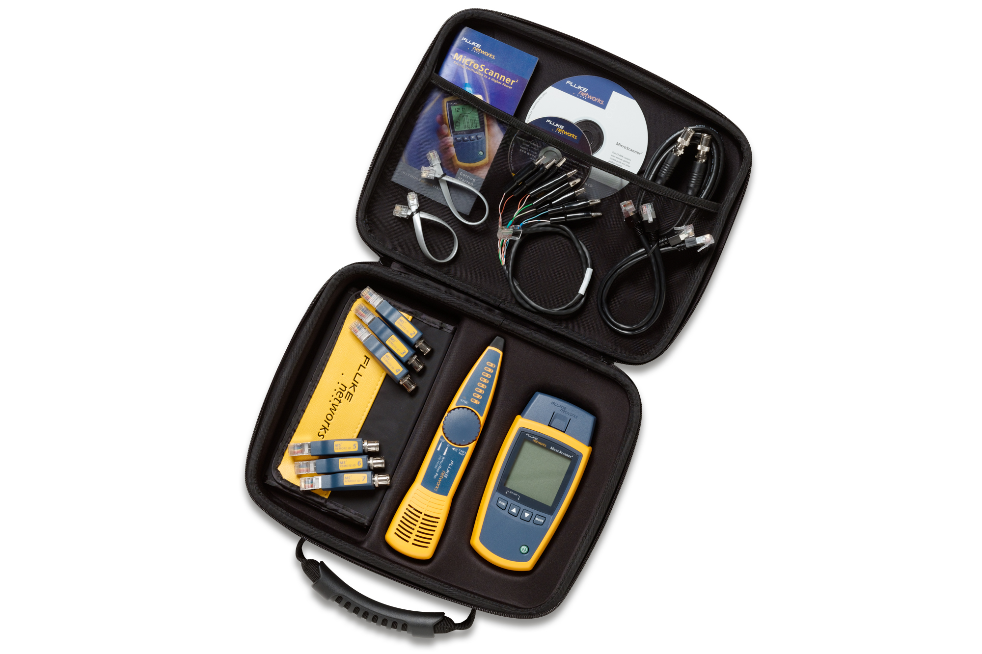 DIGITUS B2B Shop  Kit de testeur de câbles professionnel MicroScanner2