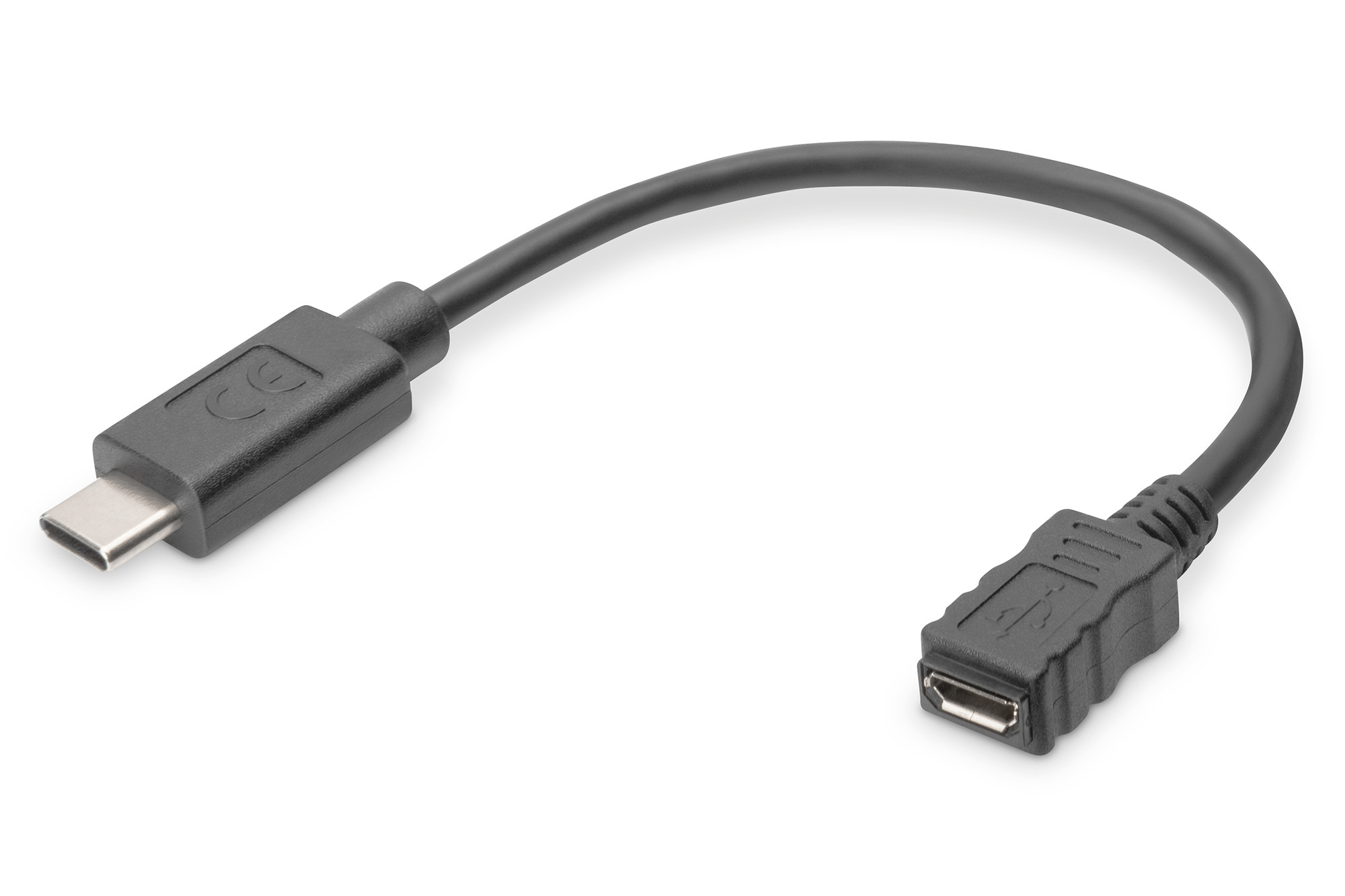 Adaptador USB Tipo C (H) a MicroUSB (M) Int.Co 09-055
