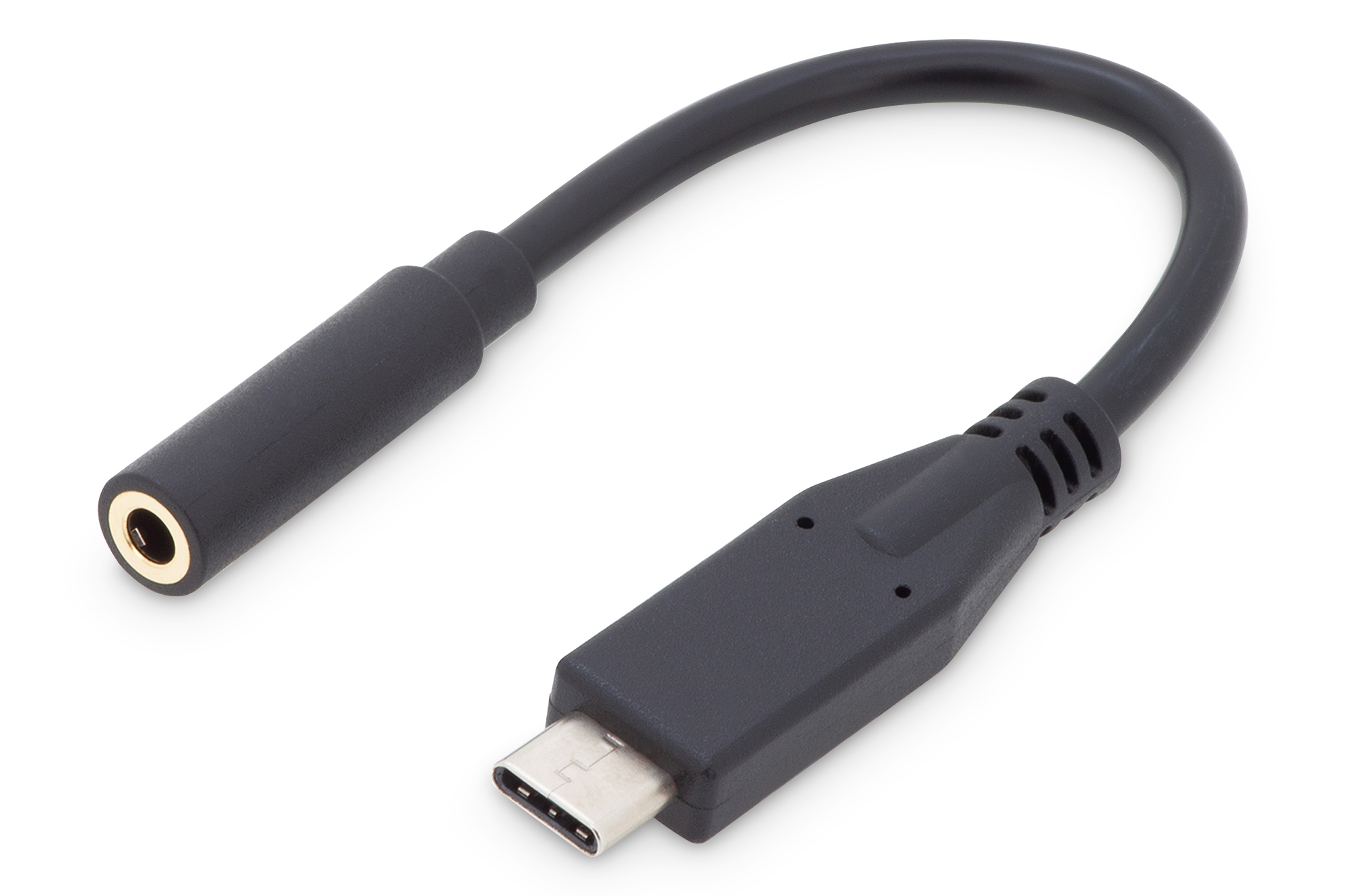 DIGITUS by ASSMANN Shop  USB Type-C™ Audio Adapter / Konverter, Type-C™/St  auf 3.5mm Klinke/Bu