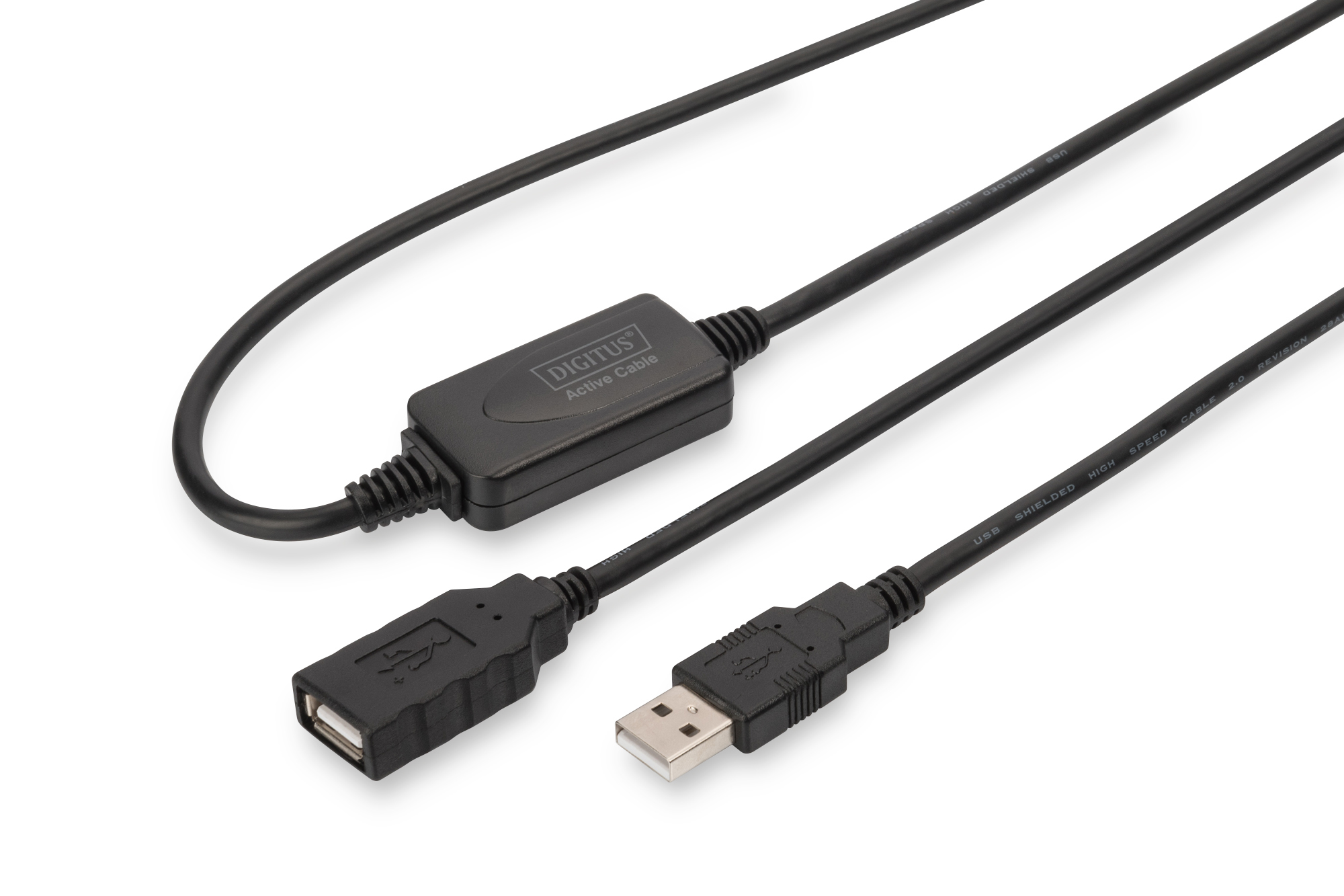 DIGITUS by ASSMANN Shop  Aktives USB 2.0 Verlängerungskabel, 10m