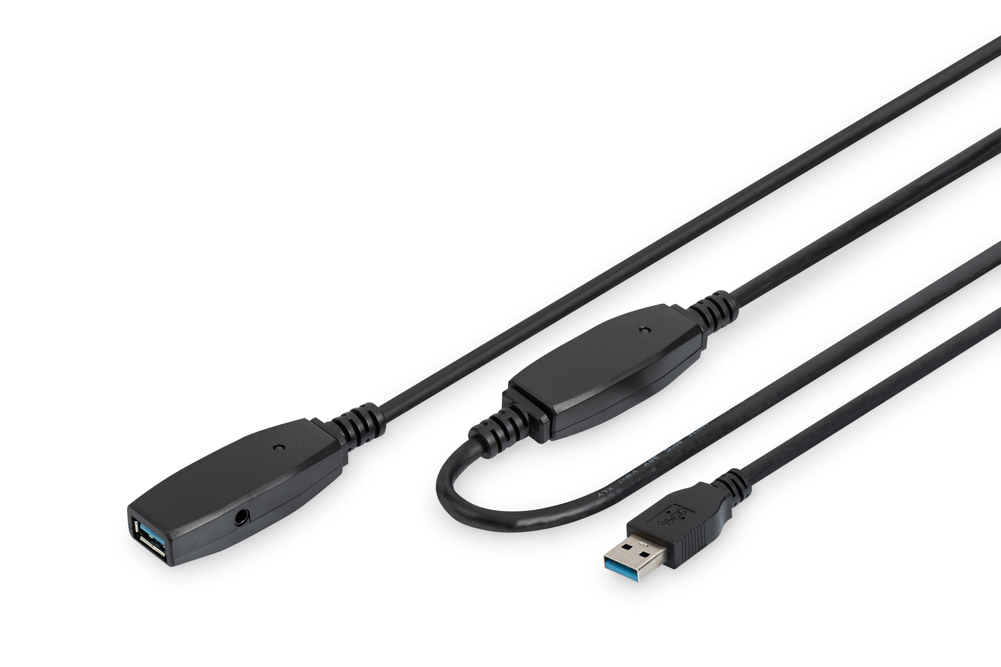 Câble USB OTG Micro USB vers Mini USB de 20 cm - M/M