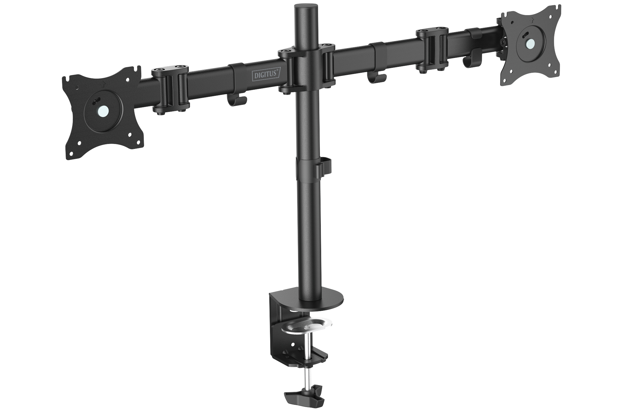 DIGITUS by ASSMANN Shop  Universal Dual Monitor Stand with clamp