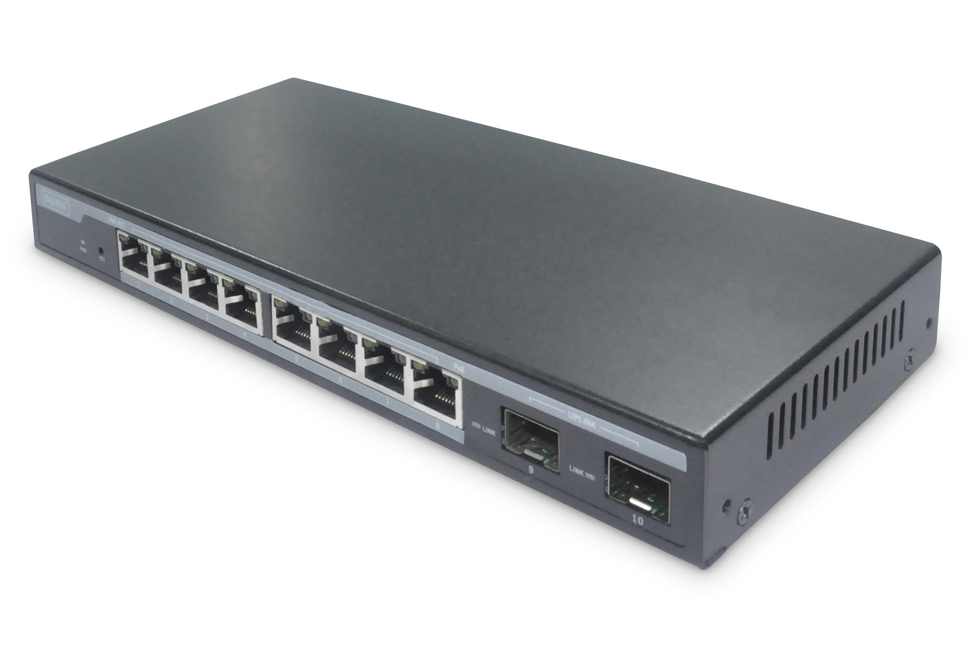 Gigabit 8 Port Industrial Poe and 2 Fiber Optical SFP DIN-Rail Ethernet Poe  Switch - China Poe Switch and Switch price