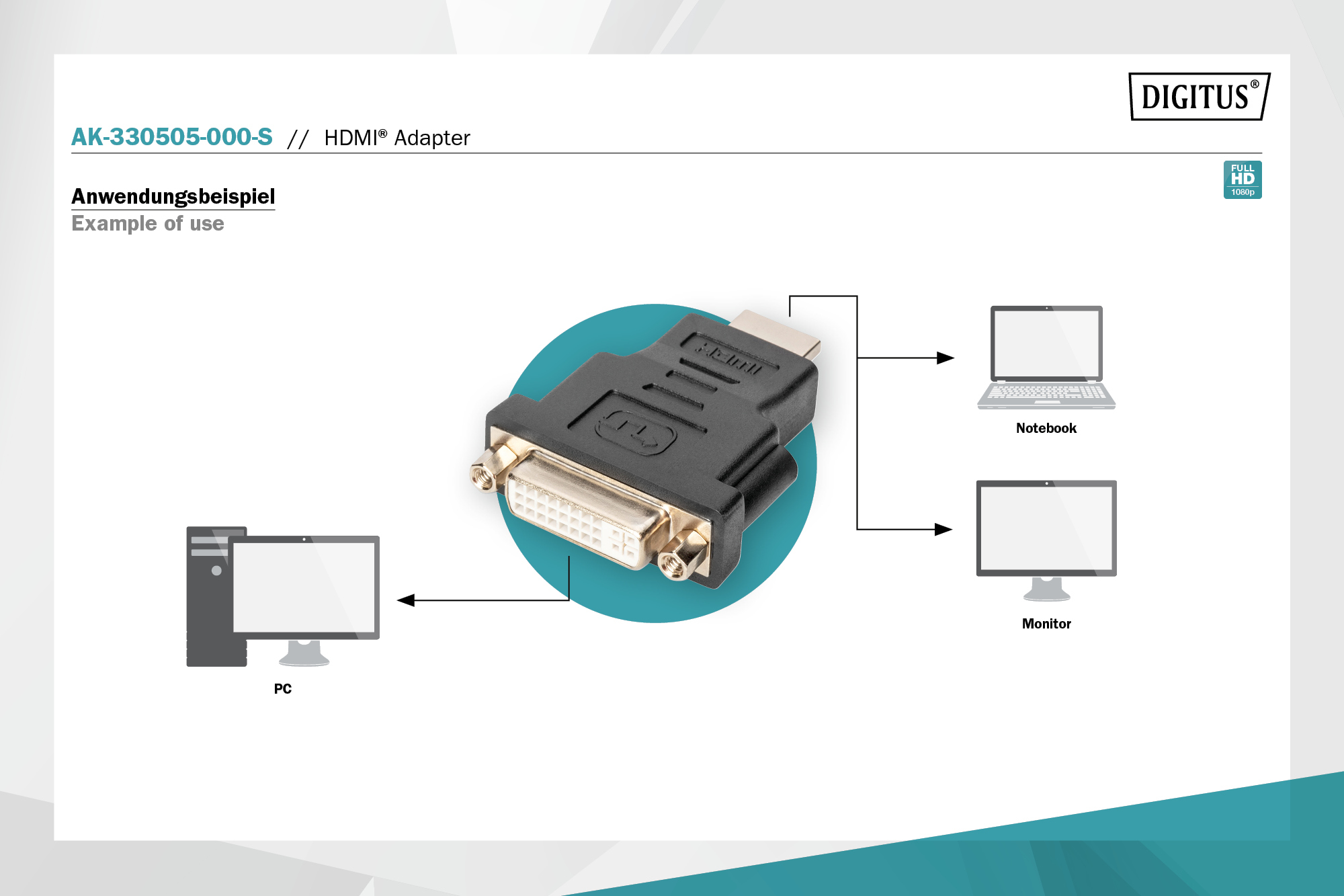 Digitus By Assmann Shop Hdmi Adapter