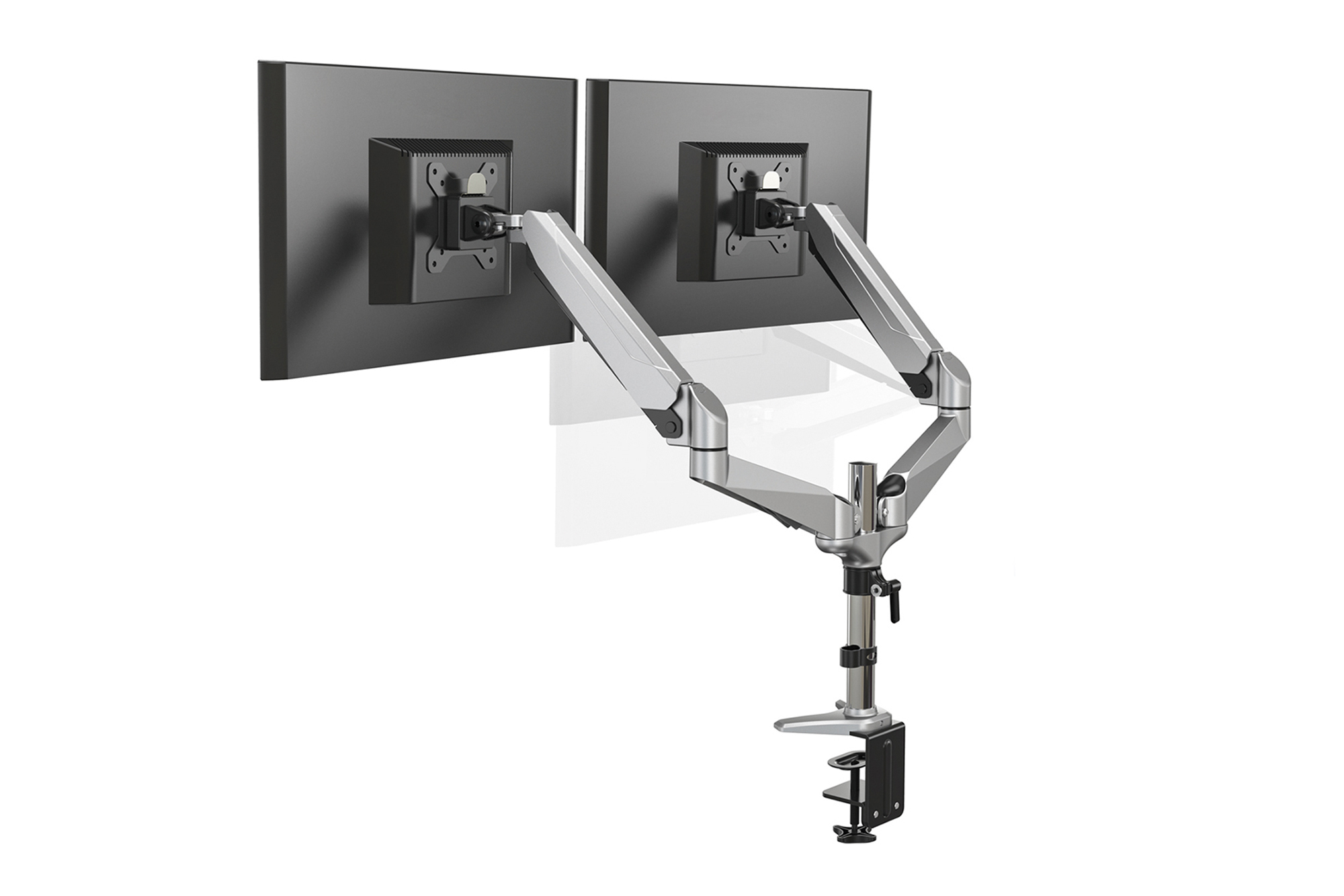 DIGITUS by ASSMANN Shop | Universal Dual Desktop Monitor Mount with gas ...